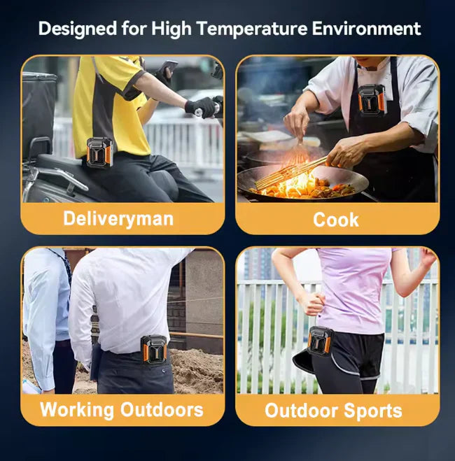 Homyrox™ Portable Waist Fan